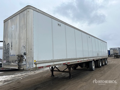 2008 Wabash 53 ft x 102 in Quad/A Remolque de furgoneta