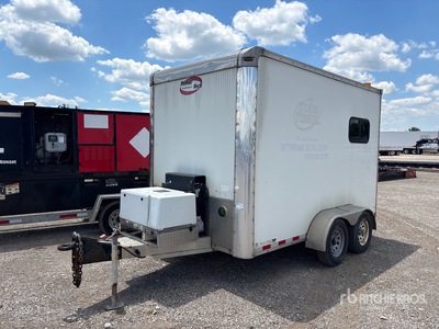 2020 Mobile Tech 12 ft T/A Splicing Remolque Cerrado