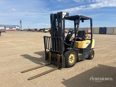1998 Daewoo G25S 4500 lb Pneumatic Tire Forklift (Inoperable)