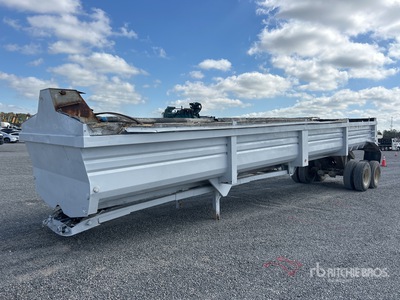1995 Lufkin T/A Frameless End Dump Trailer