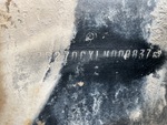 Frame Stamp Serial Number/VIN Photo