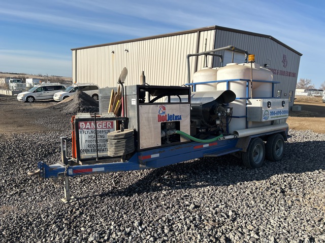2019 18 ft T/A Hot Jet Flushing Specialty Trailer