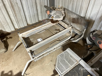 Ridgid Wet Tile Saw