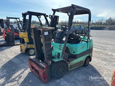 Mitsubishi FGC25K 5000 lb Cushion Tire Forklift