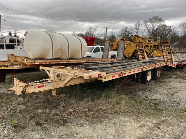 1987 Butler BT4020A 23 ft T/A Equipment Trailer