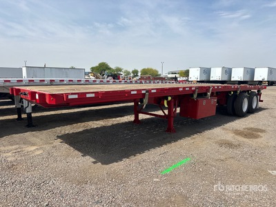 2017 Dorsey 36 ft T/A Flatbed Trailer
