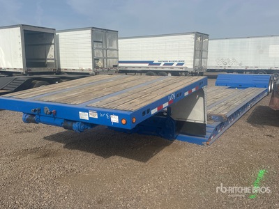 2013 Master Soultions T/A Removable Gooseneck Lowboy Trailer
