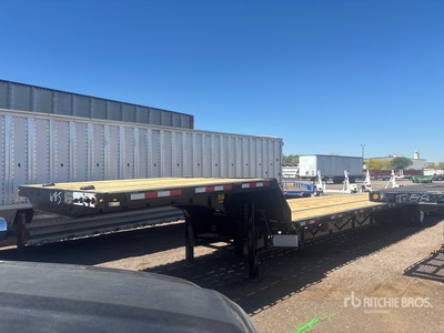 2013 Transcraft DTL-2100 53 ft T/A Single Drop Step Deck Trailer