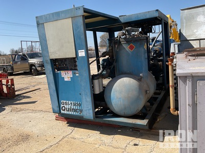 Quincy QSI-1500 Skid-Mounted Electric Compressore (Inoperable)