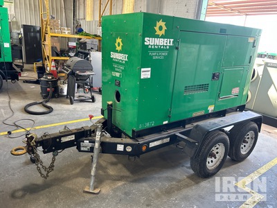 2015 MQ Power DCA70SSI3MQRP 70 kVA Mobile Generator Set