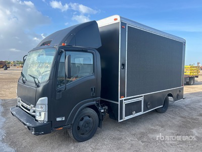 2024 Isuzu NPR 4x2 Digital Billboard Truck