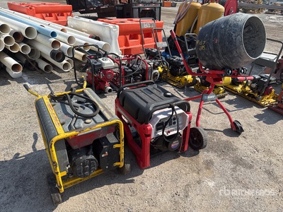 Quantity of (3) Draagbare generatorset