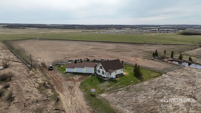 Lamont, AB, 4420 50 St, 9.96± Title Acres Storage Yard & Residential Acreage