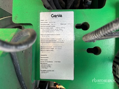 2016 Genie S-45 4WD Diesel Podnośnik teleskopowy