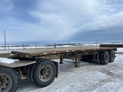 2011 Lode King 28 ft Super B-Train Pup Remolque caja abierta