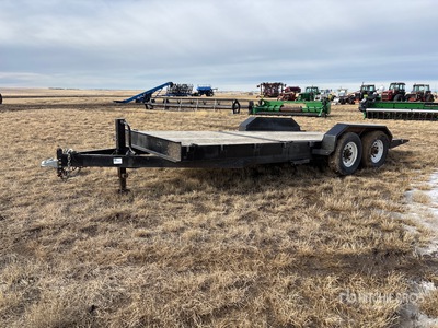 2011 H & H 8000 lb 20 ft T/A Tilt Deck Trailer