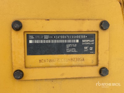 2015 Cat D7E LGP Apripista cingolato