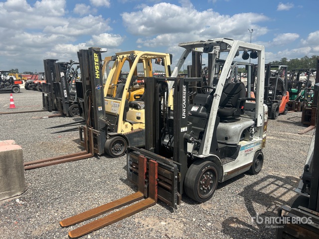 2014 Nissan MCP1F2A20LV 4000 lb Cushion Tire Forklift