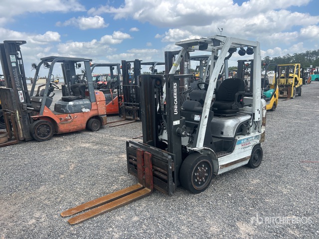 2014 Nissan MCP1F2A20LV 4000 lb Cushion Tire Forklift
