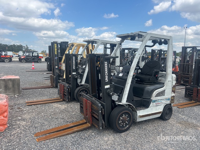 2014 Nissan MCP1F2A20LV 4000 lb Cushion Tire Forklift