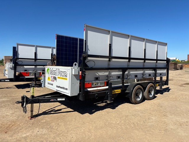 Forest River USA 6048-US-10 10 kVA Mobile Solar Hybrid Generator Set Forest River USA 6048-US-10 10 kVA Mobile Solar Hybrid Generator Set