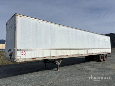 2007 Utility 53 ft x 102 in T/A Gesloten aanhangwagen