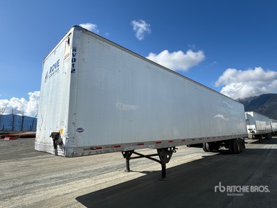 2006 Utility 53 ft x 102 in T/A Van Trailer