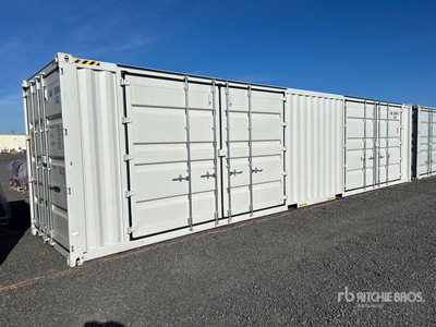 2026 40 ft High Cube Multi-Door Contenedor de almacenamiento