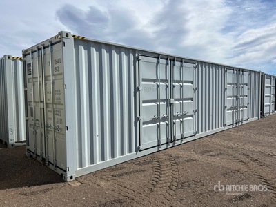 2026 40 ft High Cube Multi-Door Storage Container
