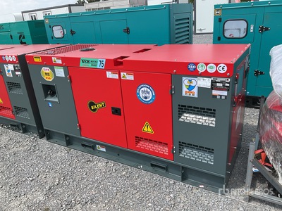 2026 Ashita GFS-75 75 kVA Skid-Mounted Planta de Luz (Sin Usar) / Generator Set (Unused)
