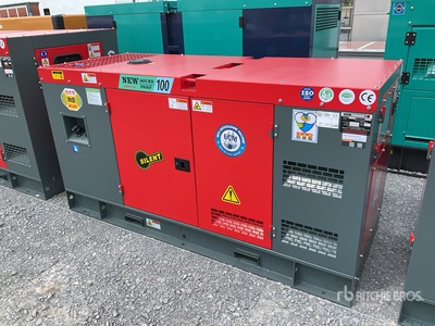 2026 Ashita GFS-100 100 kVA Skid-Mounted Planta de Luz (Sin Usar) / Generator Set (Unused)