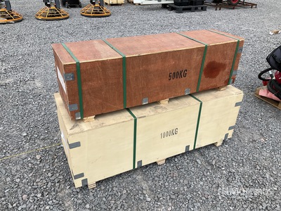 Quantity of (2) 2026 Junda Mini Crane - Fits Service Truck (Unused)