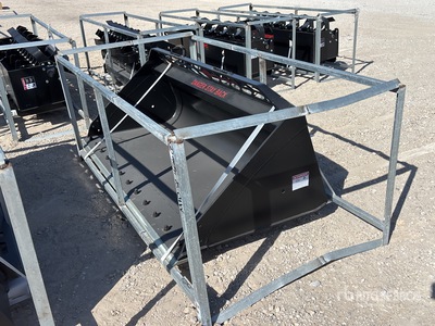 2025 LANDY EDGPB72 72 in General Purpose Skid Steer Bucket (Unused)