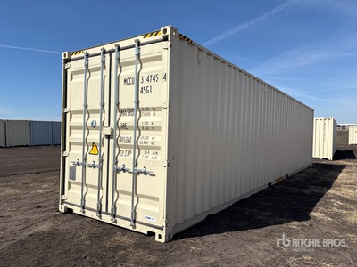 2025 40 ft High Cube Storage Container