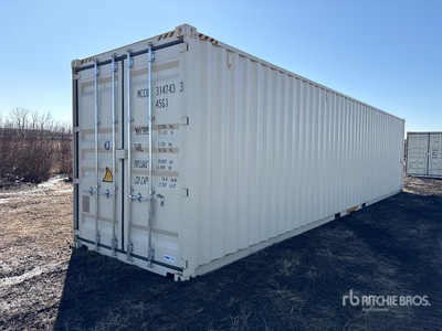 2025 40 ft High Cube Storage Container
