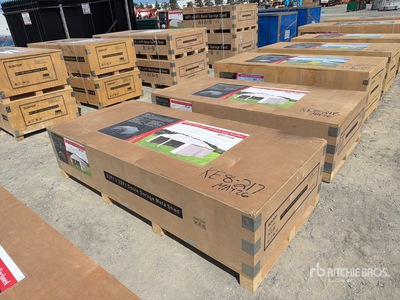 2026 SUNTOP S2322 23 ft x 22 ft Double Garage Metal Shed (Unused)