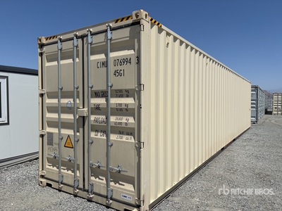 2026 40 ft High Cube Opslag container