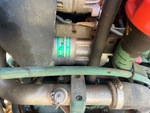 Engine with A/C Compressor