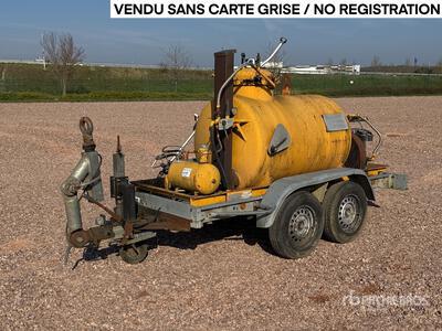 2000 Acmar 516010R245 Remorque Fondoir 1000 L 2 Essieux T/A Asphalt Distributor Trailer Divers