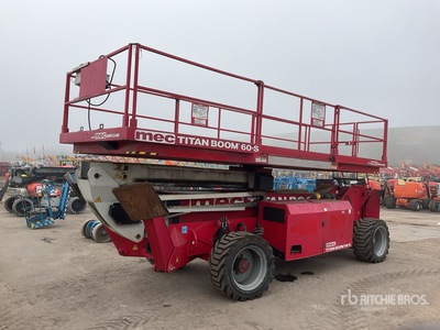 2015 MEC Titan Boom 60-S 4WD Diesel Telescopic Boom Lift