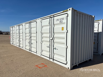 2025 40 ft High Cube Multi-Door Storage Container