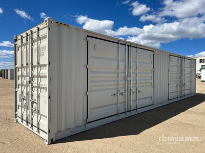 2026 40 ft High Cube Multi-Door Contenedor de almacenamiento