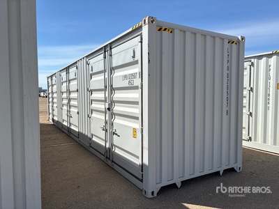 2025 40 ft High Cube Multi-Door Storage Container