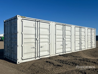 2026 40 ft High Cube Multi-Door Storage Container