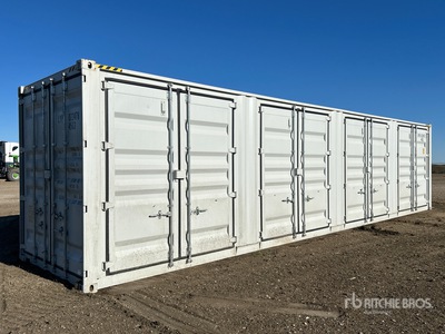 2026 40 ft High Cube Multi-Door Storage Container