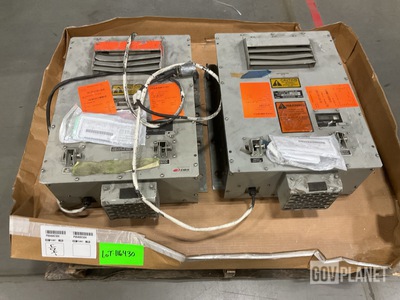 (2) DRS Pivotal Power 832-01B Battery Power Units
