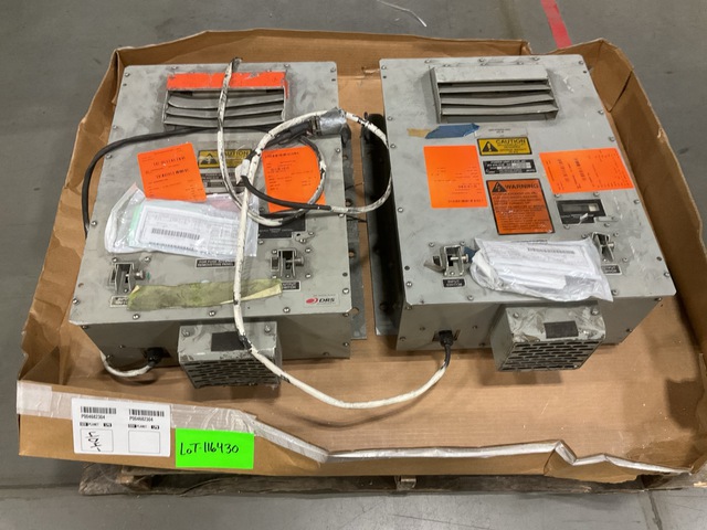 (2) DRS Pivotal Power 832-01B Battery Power Units