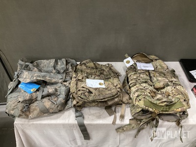 (12) Large Field Pack Sets, (2) Medium Rucksacks & Assorted Items
