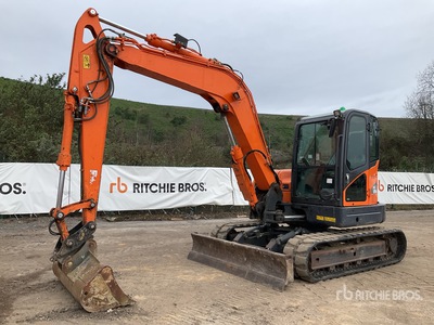 2021 Doosan DX85R-3 Tracked Excavator