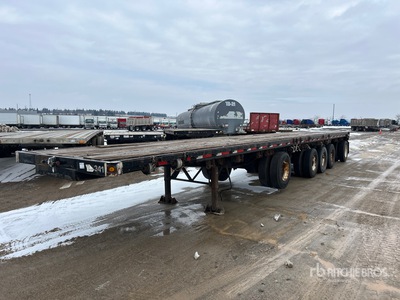 48 ft 5/Axle مقطورة مسطحة